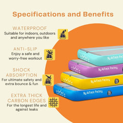 AirFloor STAR™ By AirTrack Factory 10CM - AIROSTAR by AirTrack Factory